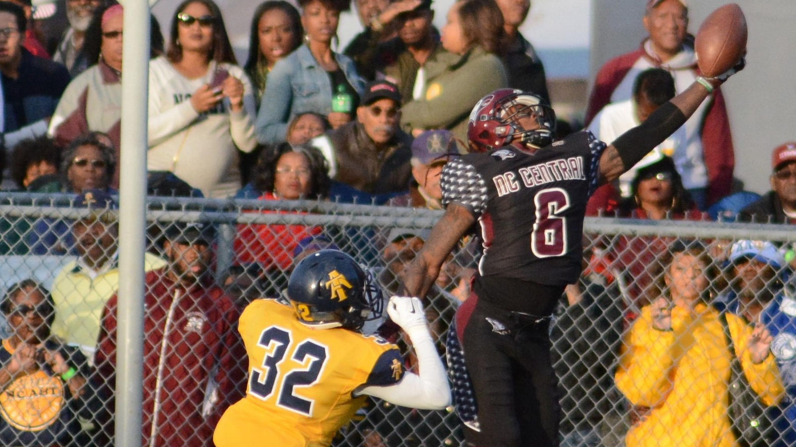 NCCU Eagles Football vs NC A&T Aggies North Carolina Central University